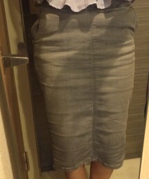 ZARA | デニムタイトスカート(デニムスカート)