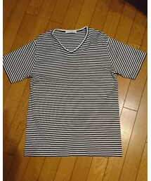 GLOSTAR | ボーダーVネック(Tシャツ/カットソー)