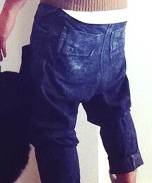 JULIUS | 加工満載のテーパード？サルエル？パンツ。(デニムパンツ)