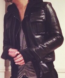 GalaabenD | レザーブルゾン。(ブルゾン)