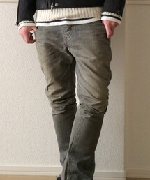 D/him. | D/him ×Lee のダブルネーム、シューカットデニム。(デニムパンツ)