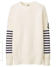UNIQLO | ドロップショルダーのレディススウェット(3XL)(スウェット)