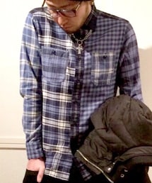 UNIQLO | マルチチェックネルシャツ。(シャツ/ブラウス)