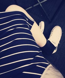 CONVERSE | コンバース×黒ソックス(スニーカー)