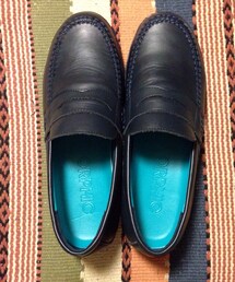 ORPHIC | COIN RATIONA Leather NAVY(スニーカー)