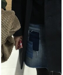 E hyphen world gallery | デニムスカート