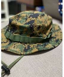 BOONIE COVER HAT WOODLAND MARPAT USMC MARINE |  BOONIE COVER HAT WOODLAND MARPAT USMC MARINE(ハット)