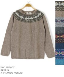 ノアイースタリー   ノルディックセーター(ニット/セーター)