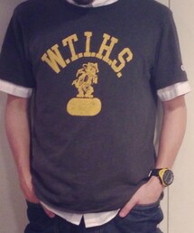 Champion | champion  カレッジTシャツ(Tシャツ/カットソー)