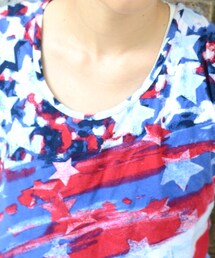 星柄   タンクトップ(タンクトップ)