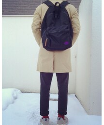 奥さんから借りたノースフェイス パープルレーベルのバック | バックパック/リュック