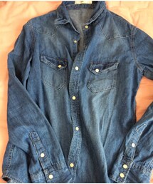 AZUL by moussy | ダンガリーシャツ(シャツ/ブラウス)