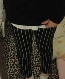 AZUL by moussy | ストライプパンツ(その他パンツ)