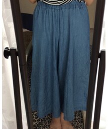 AZUL by moussy | デニムガウチョパンツ(パンツ)