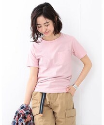 BEAMS BOY | 【FUDGE5月号掲載】HANES / POCKET-TEE 16SS(Tシャツ/カットソー)