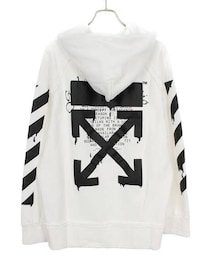 off white | 【20SS】【DRIPPING ARROWS INCOMPIUTO】バックアロープリントプルオーバーパーカー(パーカー)