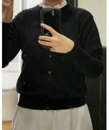 chambre de charme | ネックフリルワンピース(ワンピース/ドレス)