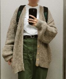 Handmade | ばあちゃんの手編みセーター(カーディガン/ボレロ)