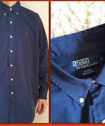 ポロ ラルフローレン シャツ USED
サイズタグがS表示なくせしてバカデカイ。古着ならではの面白さ(シャツ/ブラウス)