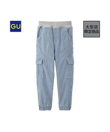 GU | デニムイージーカーゴパンツ(カーゴパンツ)