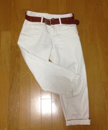 w closet | ホワイトパンツ(デニムパンツ)