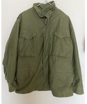 ミリタリーコート M-65 古着の「ジャケット/アウター(ミリタリージャケット)」
