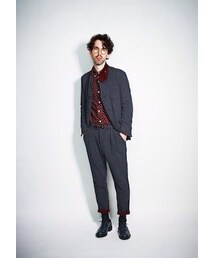 in cloudiness 
2 TUCK TROUSERS PT
size M

(その他パンツ)