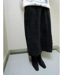 Suede Leather Skirt(スカート)