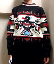 VINTAGE | Vintage 
/ Silton 
native pattern Sweater (ニット/セーター)