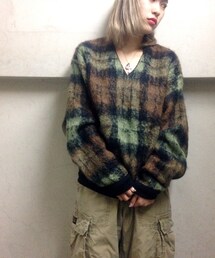VINTAGE | Vintage 
V-Neck Mohair (ニット/セーター)