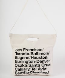 American Apparel | ブルデニムウォーバンシティストラップバッグ(ショルダーバッグ)