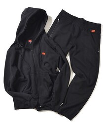 am | am/After Midnight / Logo Sweat Suit / RED LOGO / XL(パーカー)