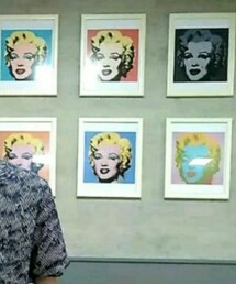 ウォーホル | 擦られた女優と作者(フォトフレーム)