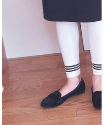 ZARA | モカシン/デッキシューズ