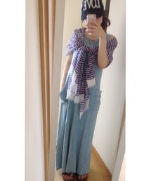 ストールにしてみた(ストール/ショール)