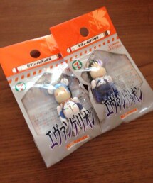 セブンイレブン | シンジとレイのベアブリック(フィギュア)