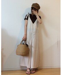 正面から。 | サロペット/オーバーオール