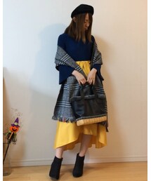 ストール羽織った💃 | マフラー