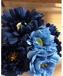 デニムの造花🌼 | フラワーベース