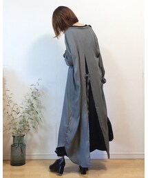 Chaco closet | 深めのバックスリットが可愛い♡(ワンピース/ドレス)