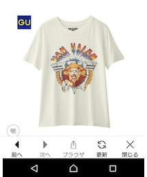 GU | Tシャツ/カットソー