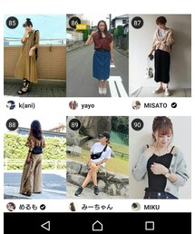 ランクイン | トップス