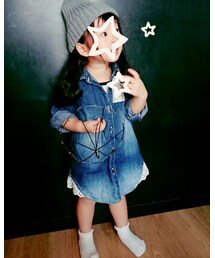 no brand | used(シャツワンピース)