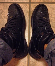 NIKE | スタッズエナメルスニーカー(スニーカー)