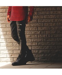 OF THE NEIGE STYLE | Leather Zip Pants(その他パンツ)