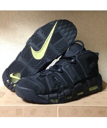 NIKE | NIKE AIR MORE UPTEMPO BLACK/VOLT(スニーカー)
