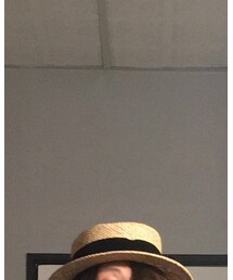 無 | Boater Hat(キャップ)