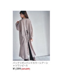 GRL | シャツワンピース