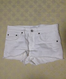 Another Edition | 白ショーパン(デニムパンツ)