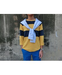 Audience | AUD1549天竺棉寬紋T恤(その他トップス)